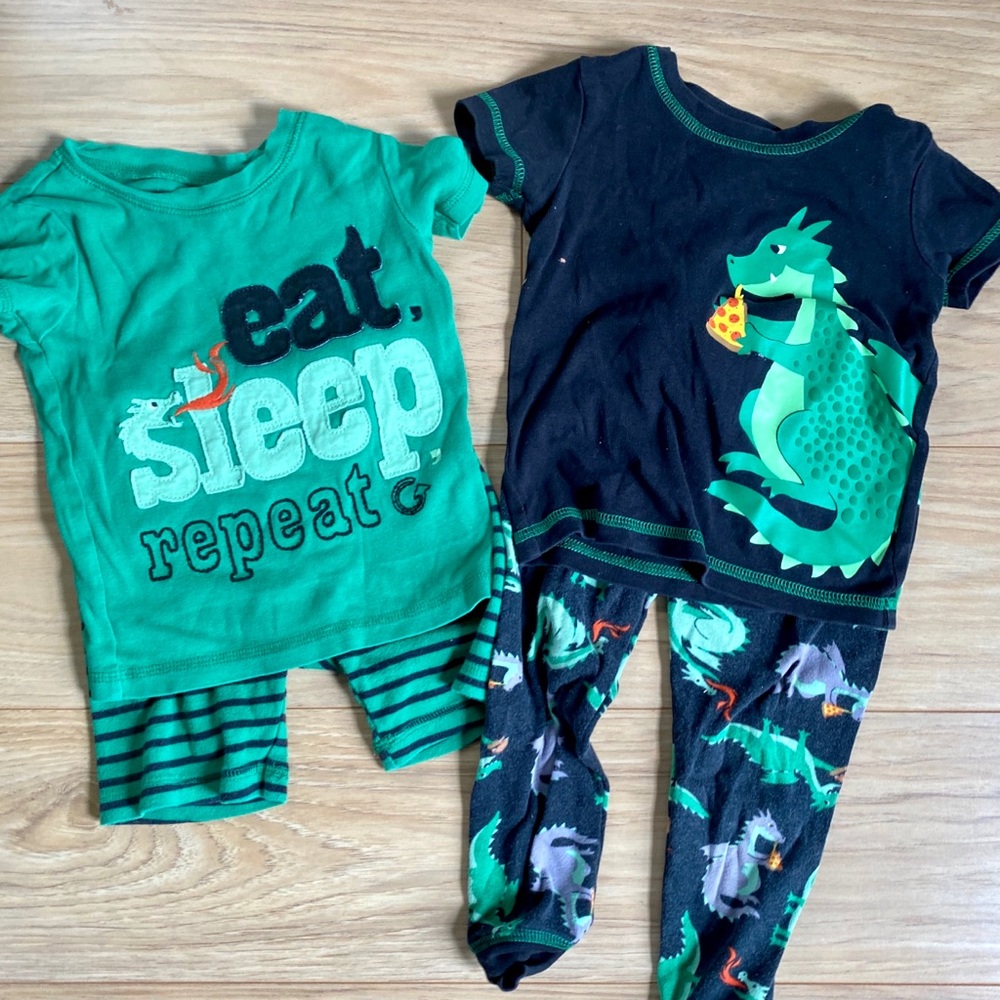 Carters [2T] Cotton Pajamas Set 🐉